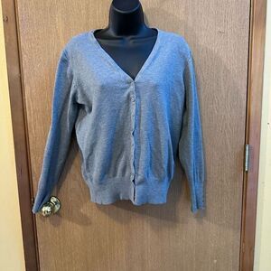 Biadani women’s gray cardigan size XL